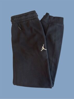 Jordan Youth Large Black Fleece Joggers